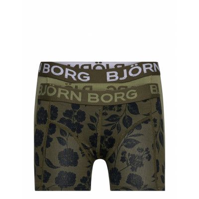 Kids Core Boxer 2P Night & Underwear Underwear Underpants Grön Björn Borg