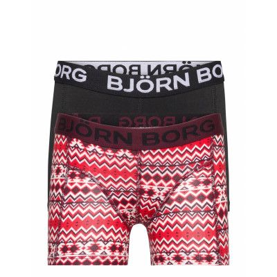 Core Boxer 2P *Villkorat Erbjudande Night & Underwear Underwear Underpants Multi/mönstrad Björn Borg