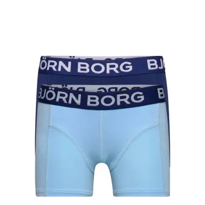 Kids Core Boxer 2P Night & Underwear Underwear Underpants Blå Björn Borg