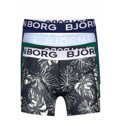 Kids Core Boxer 3P Night & Underwear Underwear Underpants Multi/mönstrad Björn Borg