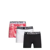 Kids Core Boxer 3P Night & Underwear Underwear Underpants Multi/mönstrad Björn Borg