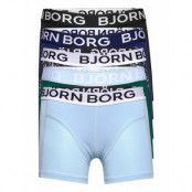 Core Boxer 5P Night & Underwear Underwear Underpants Blå Björn Borg