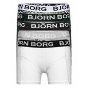 Core Boxer 5P Night & Underwear Underwear Underpants Vit Björn Borg