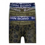 Core Boxer 5P Night & Underwear Underwear Underpants Grön Björn Borg