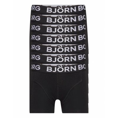 Core Boxer 7P Night & Underwear Underwear Underpants Svart Björn Borg