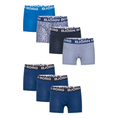 Core Boxer 7P *Villkorat Erbjudande Night & Underwear Underwear Underpants Multi/mönstrad Björn Borg