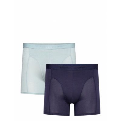 Lyocell Boxer 2P Boxerkalsonger Marinblå Björn Borg