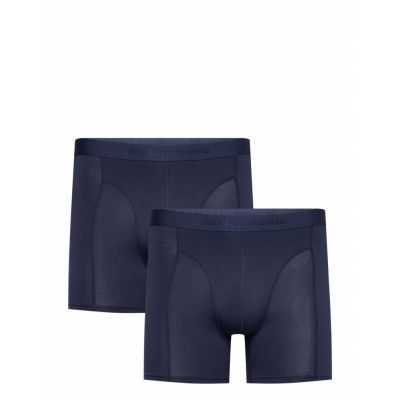 Lyocell Boxer 2P Boxerkalsonger Marinblå Björn Borg