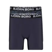 Performance Boxer 2P Boxerkalsonger Blå *Villkorat Erbjudande Björn Borg
