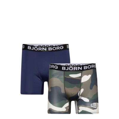 Performance Boxer 2P *Villkorat Erbjudande Boxerkalsonger Marinblå Björn Borg