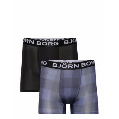Performance Boxer 2P Boxerkalsonger Multi/mönstrad *Villkorat Erbjudande Björn Borg