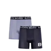 Performance Boxer 2P Sport Boxers Multi/patterned Björn Borg
