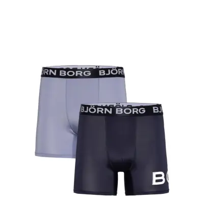 Performance Boxer 2P Sport Boxers Multi/patterned Björn Borg