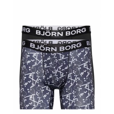 Performance Boxer 2P Boxerkalsonger Multi/mönstrad Björn Borg