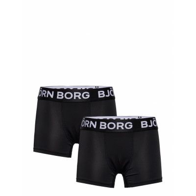 Performance Boxer 2P Night & Underwear Underwear Underpants Black Björn Borg