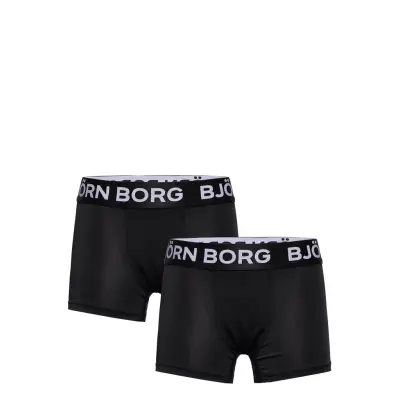 Performance Boxer 2P Night & Underwear Underwear Underpants Black Björn Borg