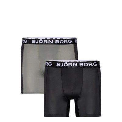 Performance Boxer 2P Sport Boxers Multi/patterned Björn Borg