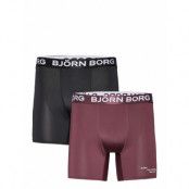 Performance Boxer 2P Sport Boxers Multi/patterned Björn Borg