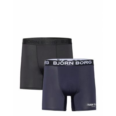 Performance Boxer 2P Sport Boxers Multi/patterned Björn Borg
