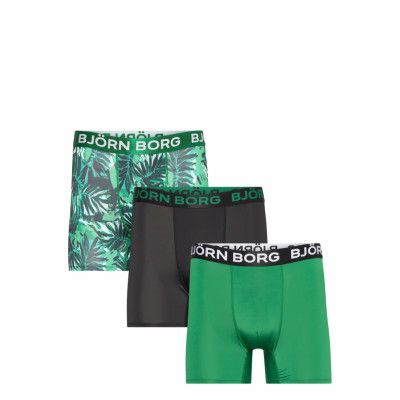 Performance Boxer 3P Boxerkalsonger Multi/mönstrad Björn Borg