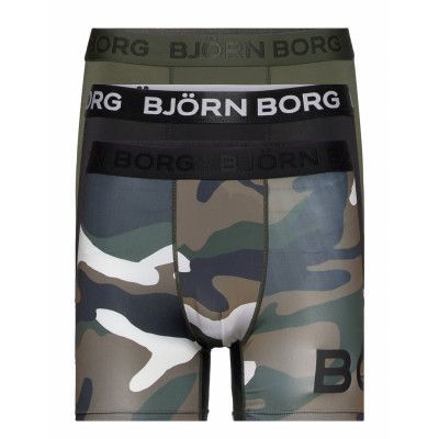Performance Boxer 3P Boxerkalsonger Multi/mönstrad Björn Borg