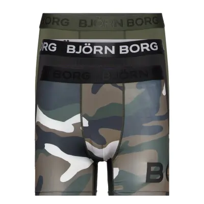 Performance Boxer 3P Boxerkalsonger Multi/mönstrad Björn Borg