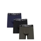 Performance Boxer 3P Boxerkalsonger Multi/mönstrad Björn Borg