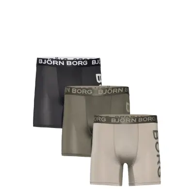 Performance Boxer 3P *Villkorat Erbjudande Boxerkalsonger Multi/mönstrad Björn Borg