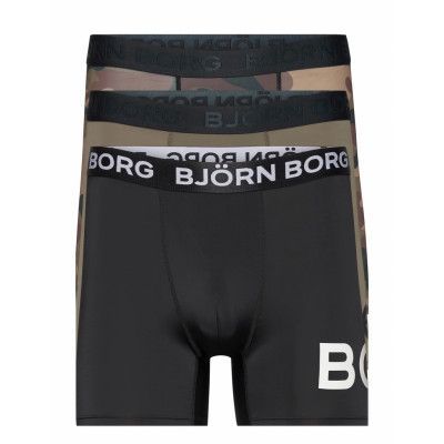 Performance Boxer 3P Boxerkalsonger Multi/mönstrad Björn Borg