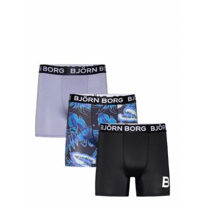 Performance Boxer 3P Boxerkalsonger Multi/patterned Björn Borg