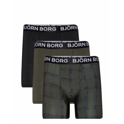 Performance Boxer 3P *Villkorat Erbjudande Boxerkalsonger Svart Björn Borg