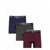 Performance Boxer 3P Sport Boxers Multi/patterned Björn Borg