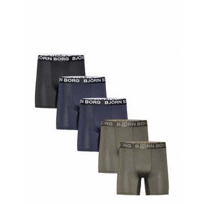 Performance Boxer 5P *Villkorat Erbjudande Boxerkalsonger Multi/mönstrad Björn Borg