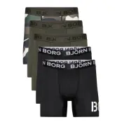Performance Boxer 5P *Villkorat Erbjudande Boxerkalsonger Svart Björn Borg