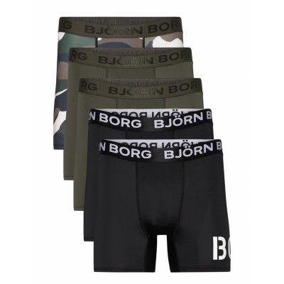 Performance Boxer 5P *Villkorat Erbjudande Boxerkalsonger Svart Björn Borg