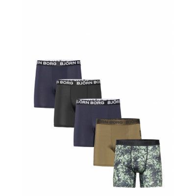 Performance Boxer 5P *Villkorat Erbjudande Boxerkalsonger Multi/mönstrad Björn Borg