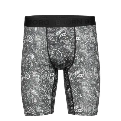 Performance Boxer Long Leg 1p Boxerkalsonger Svart Björn Borg