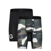 Performance Boxer Long Leg 2P Boxerkalsonger Multi/mönstrad Björn Borg