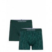 Björn Borg Premium Cotton Stretch Boxer 2P Khaki Green