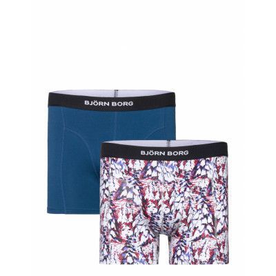 Premium Cotton Stretch Boxer 2P Boxerkalsonger Navy Björn Borg