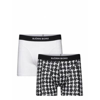 Premium Cotton Stretch Boxer 2P Boxerkalsonger Multi/mönstrad *Villkorat Erbjudande Björn Borg