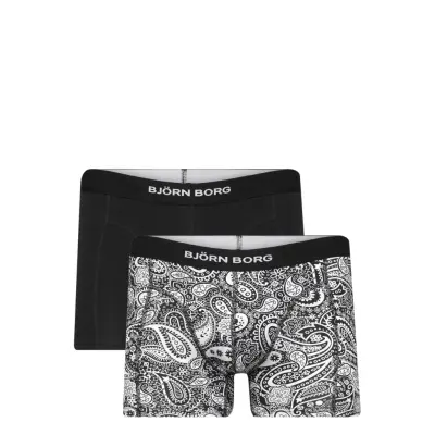 Premium Cotton Stretch Boxer 2P Boxerkalsonger Multi/mönstrad *Villkorat Erbjudande Björn Borg