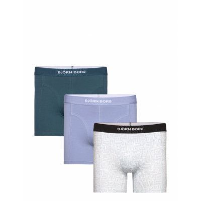 Premium Cotton Stretch Boxer 3P Boxerkalsonger Vit Björn Borg