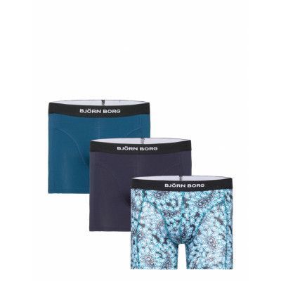 Premium Cotton Stretch Boxer 3P Boxerkalsonger Navy Björn Borg