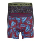 Shorts Bb Ny Palmleaf & Bb Tiny Flower 2P Boxerkalsonger Multi/mönstrad Björn Borg
