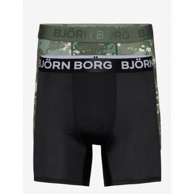 Shorts Per Bb Digital Woodland Boxerkalsonger Grön Björn Borg