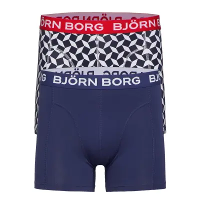 Shorts Sammy Bb B Square Boxerkalsonger Multi/mönstrad Björn Borg