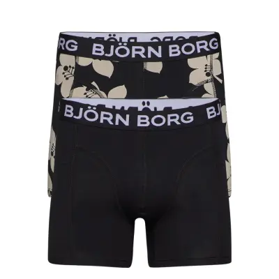 Shorts Sammy Bb Graphic Floral Boxerkalsonger Svart Björn Borg