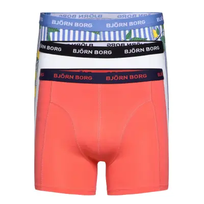 Shorts Sammy Bb Lemonstripe Boxerkalsonger Blå Björn Borg