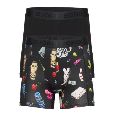 Shorts Sammy Bb Lisa Vaccino Boxerkalsonger Multi/mönstrad Björn Borg